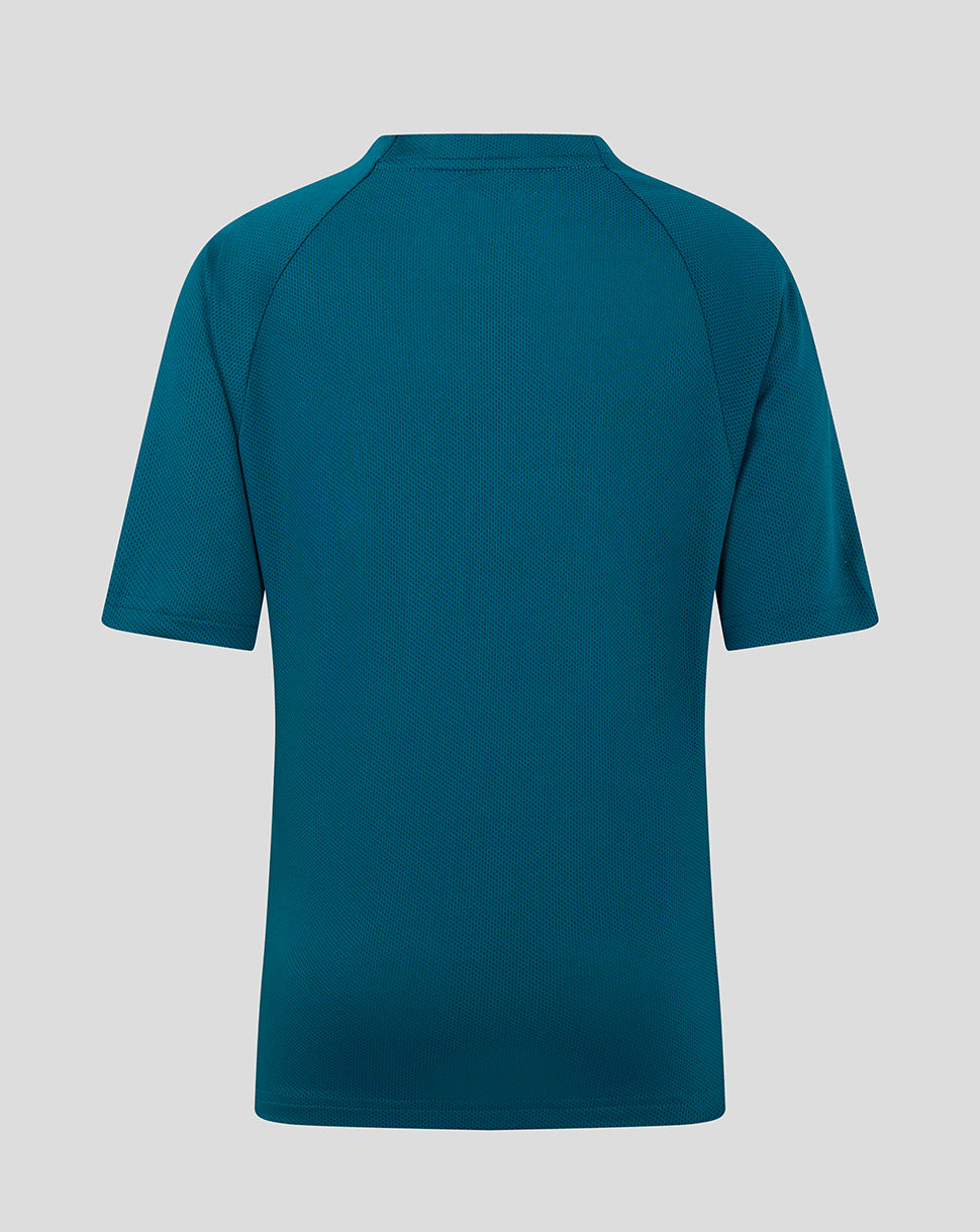 Preston Junior 24/25 Short Sleeve Training T-Shirt - Blue - Ink Blue/Majolica Blue