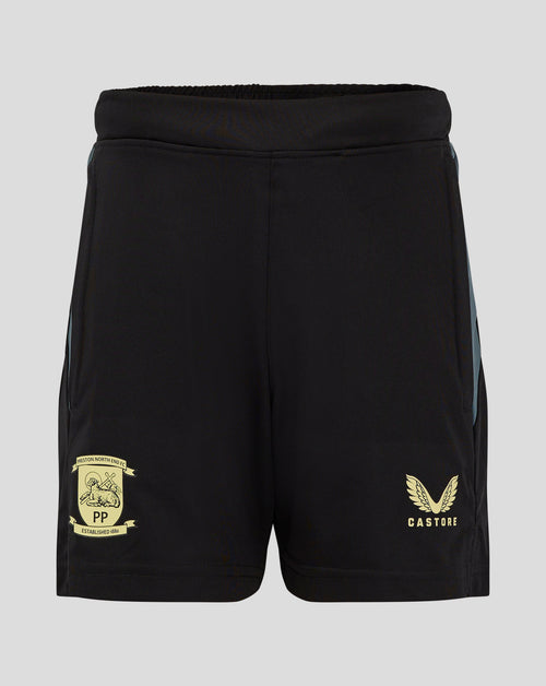 Preston Men's 24/25 Training Shorts With Pockets - Black