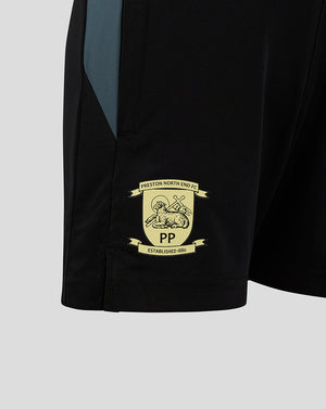 Preston Junior 24/25 Training Shorts With Pockets - Black