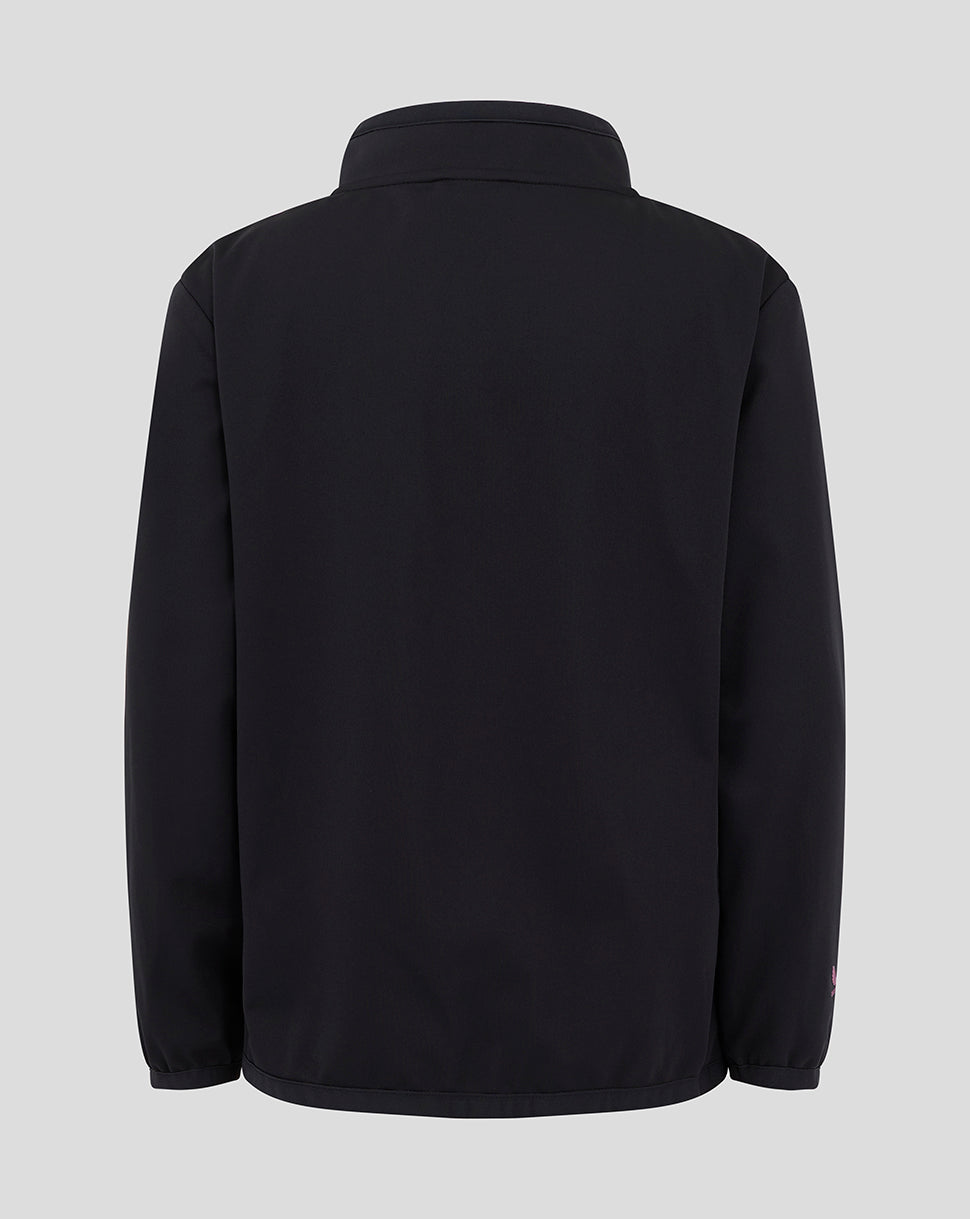 Mk Dons Junior 24/25 Travel Jacket - Black