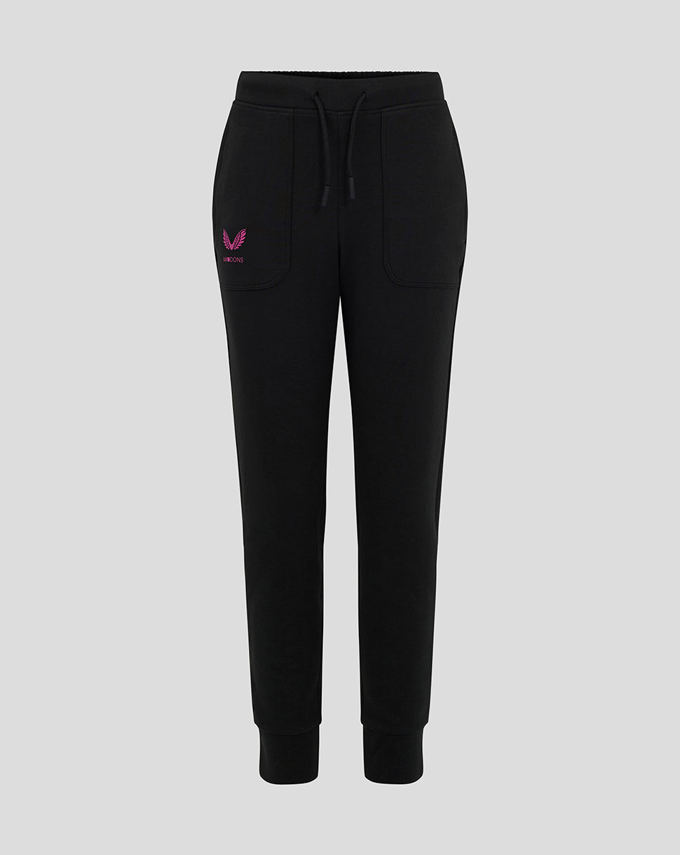 Mk Dons Junior 24/25 Travel Pants - Black