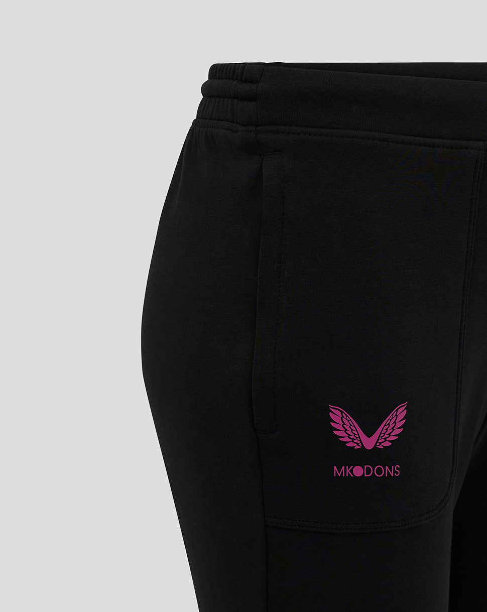 Mk Dons Junior 24/25 Travel Pants - Black