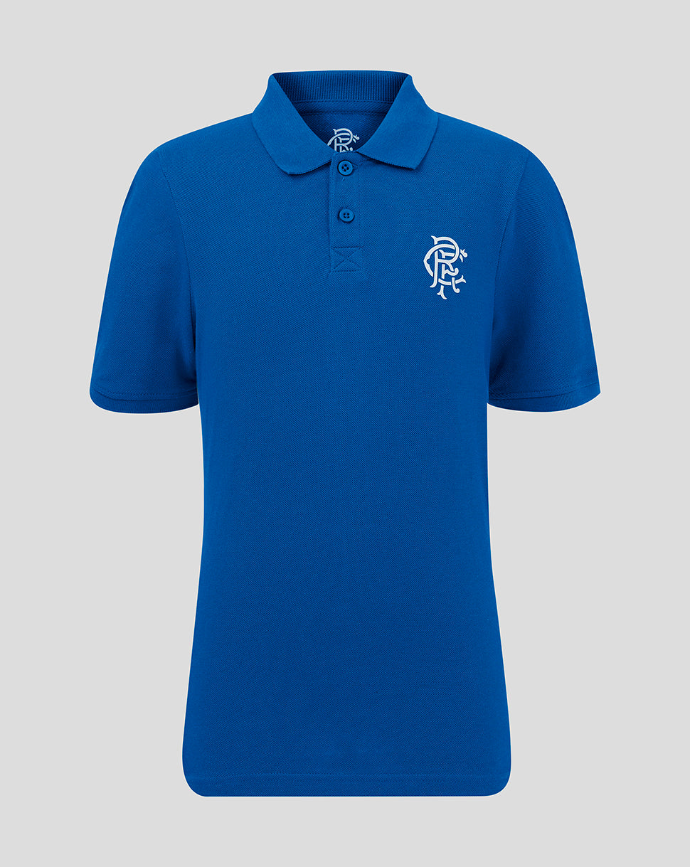 Rangers Junior Core Polo - Blue