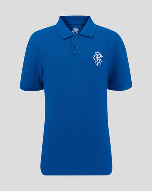 Rangers Junior Core Polo - Blue