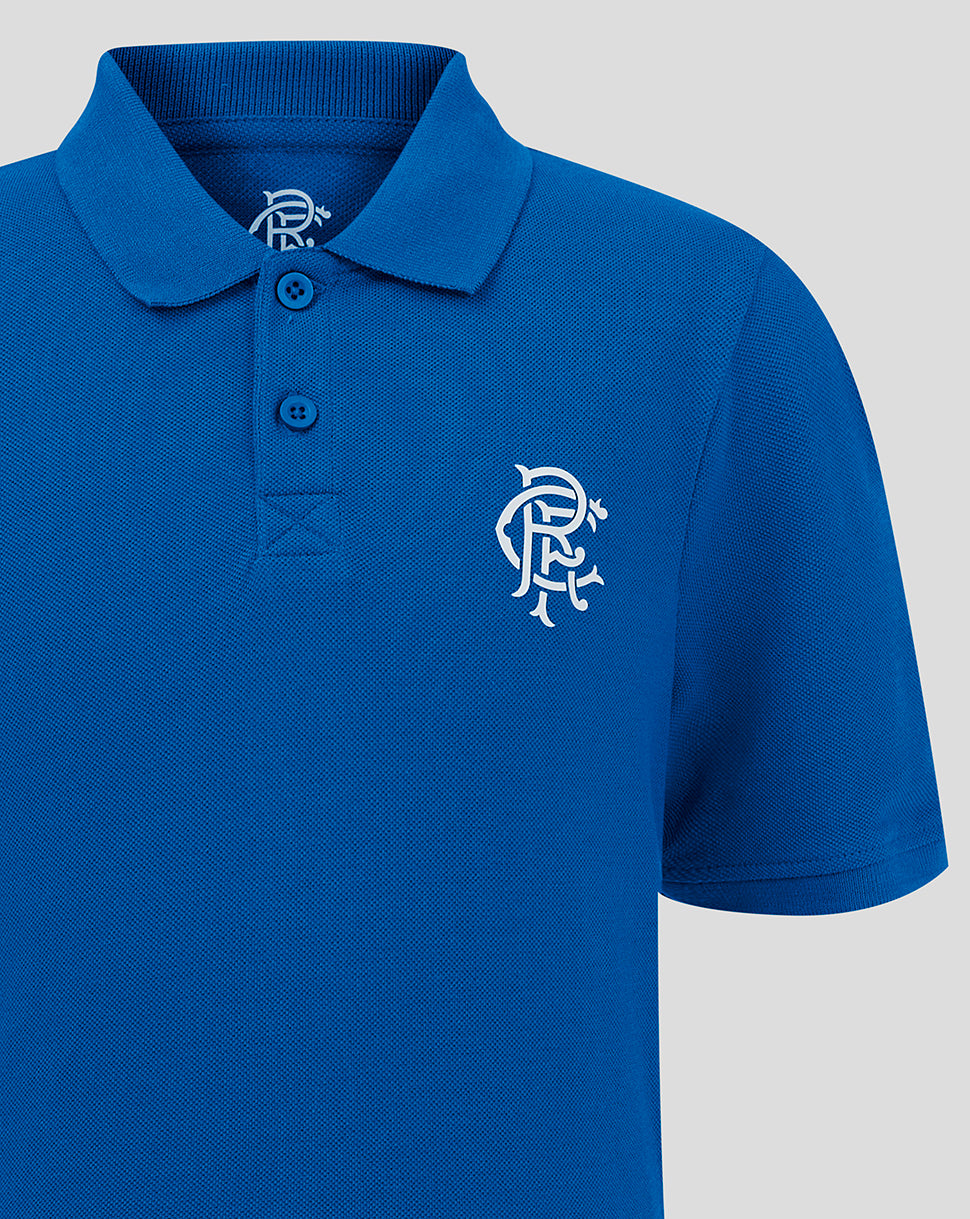 Rangers Junior Core Polo - Blue - Lapis Blue