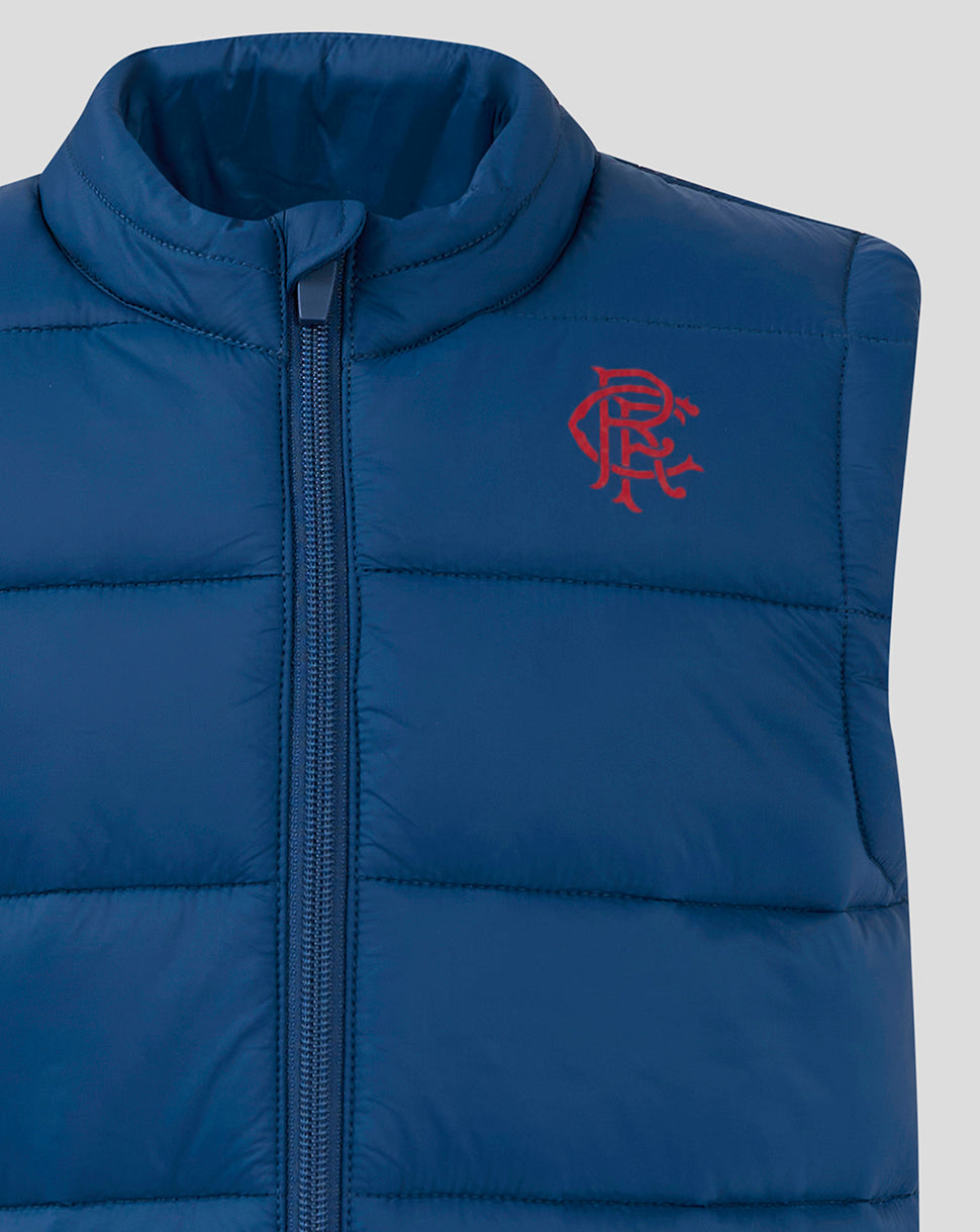 Rangers Junior Core Fan Gilet - Navy