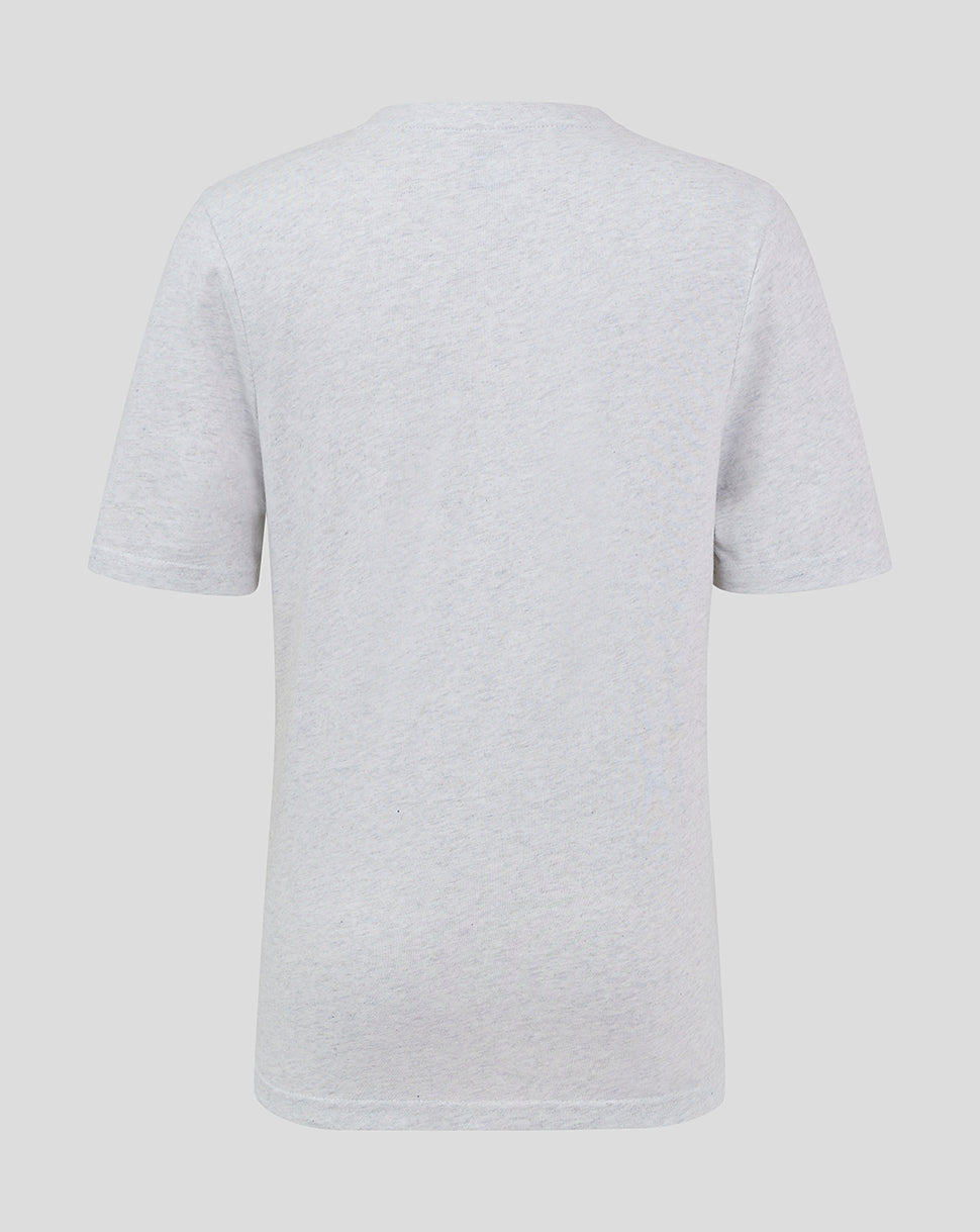 Junior 24/25 Classic Cotton T-Shirt - Grey - Grey Marl
