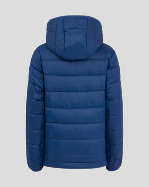 Rangers Junior 24/25 Core Fan Puffer Jacket - Navy