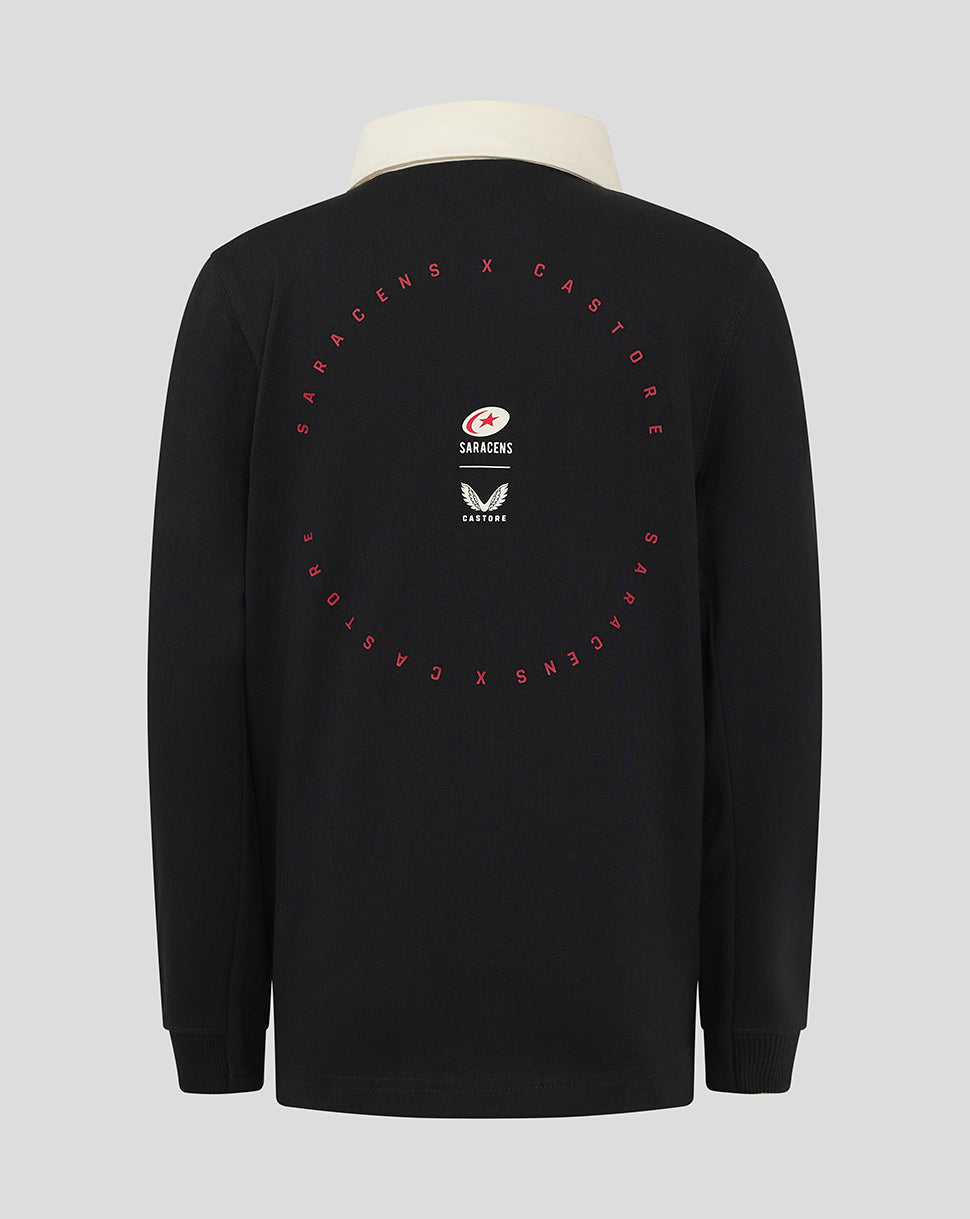 Saracens Junior Dual Branded Rugby Jersey