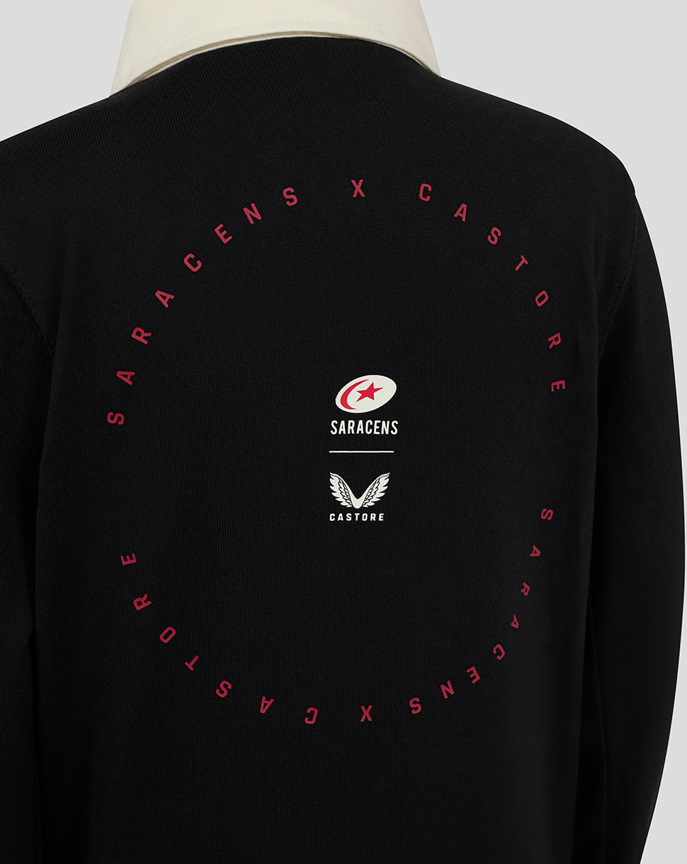 Saracens Junior Dual Branded Rugby Jersey
