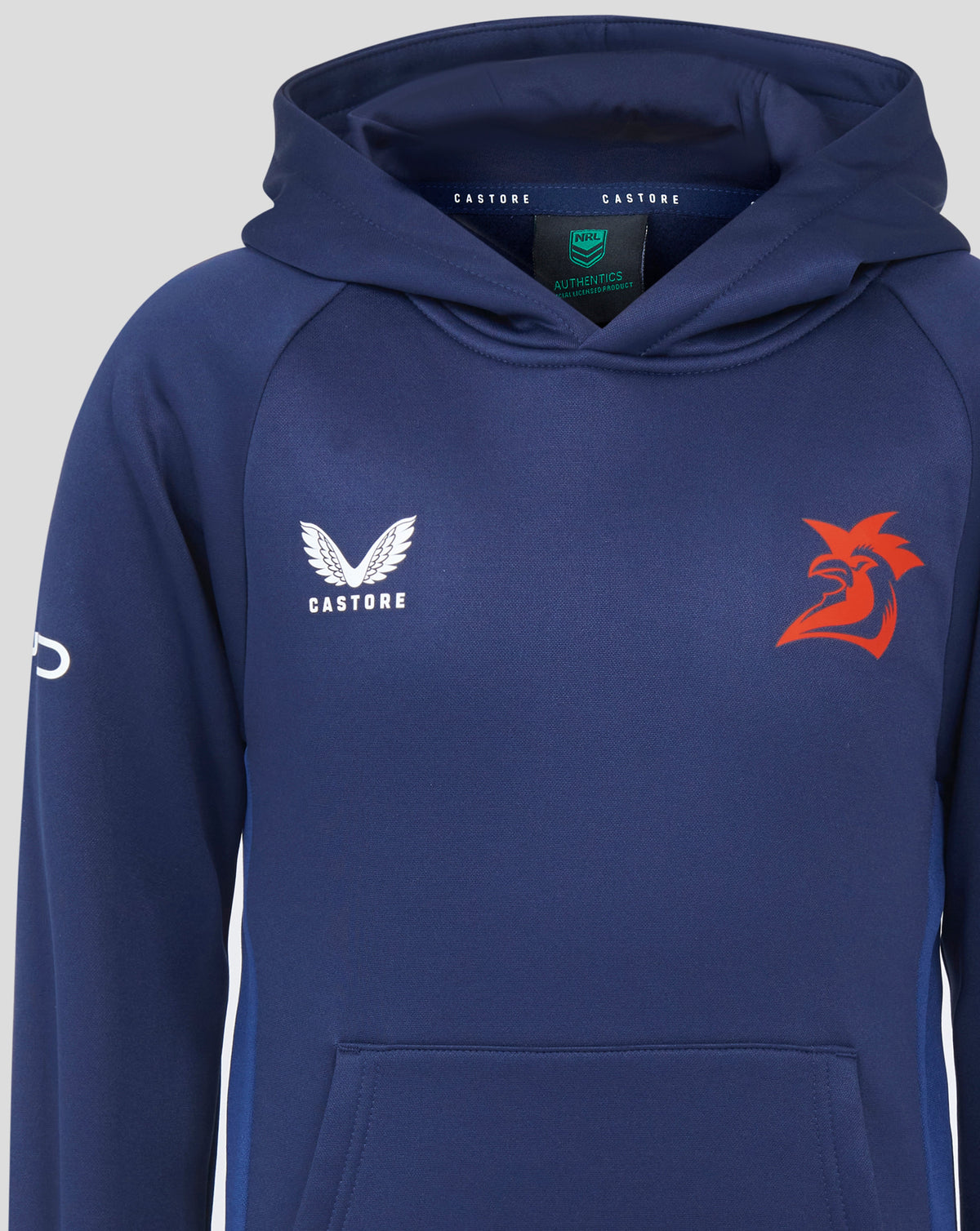 Sydney Roosters 2025 Junior Pro Players Hoodie - Navy