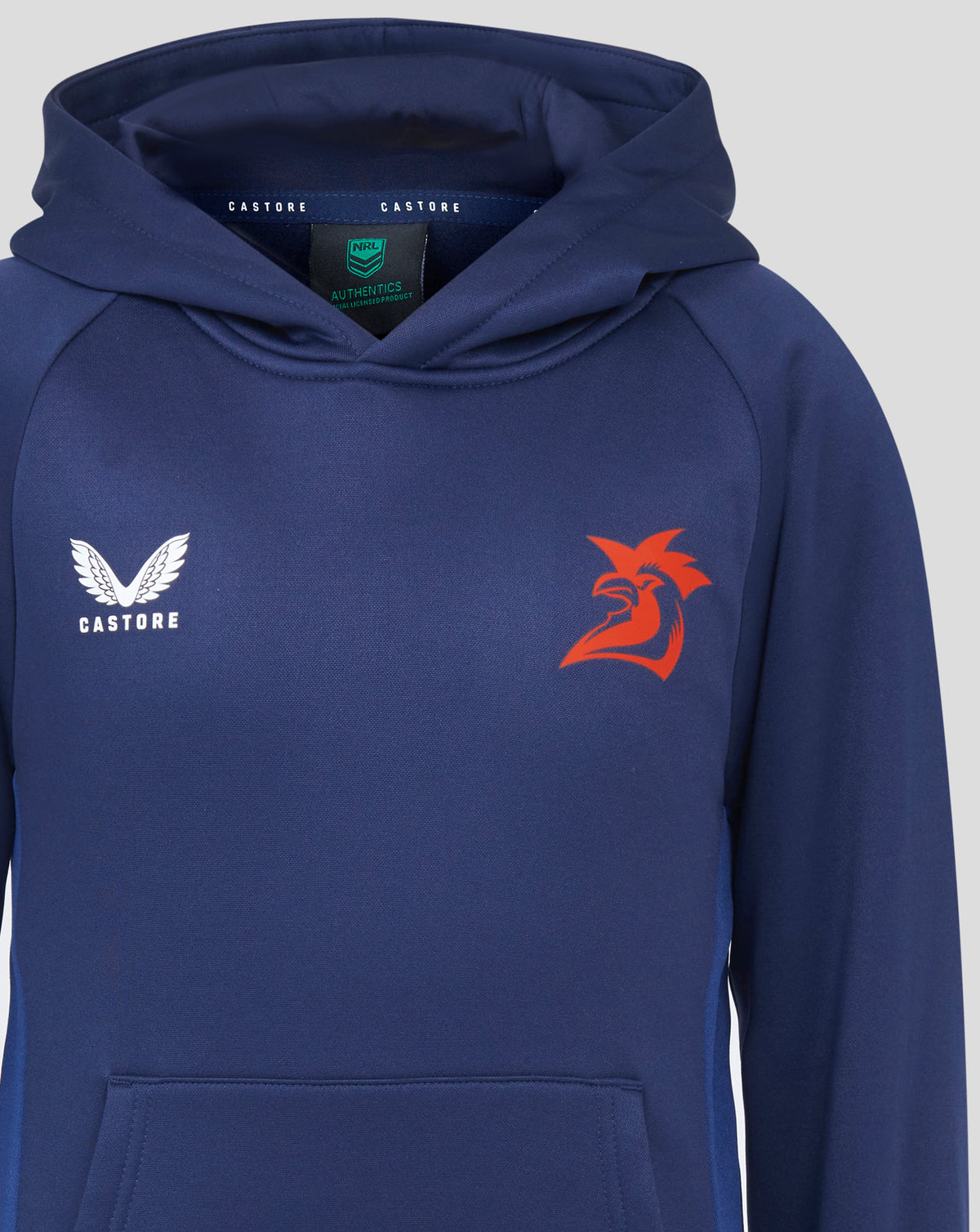 Sydney Roosters 2025 Junior Pro Players Hoodie - Navy