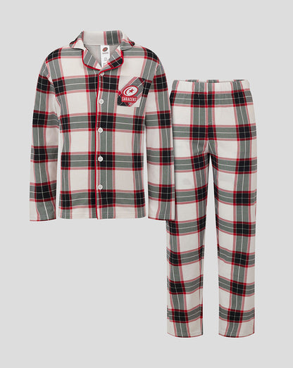 Saracens Junior Long PJ Set