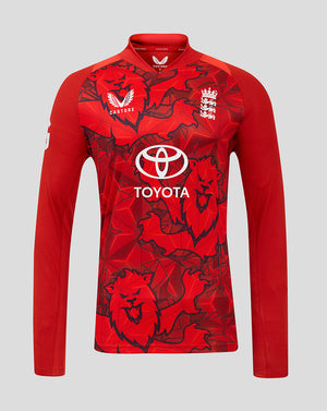 England Cricket T20 Men's Pro Long Sleeve Shirt 25/26