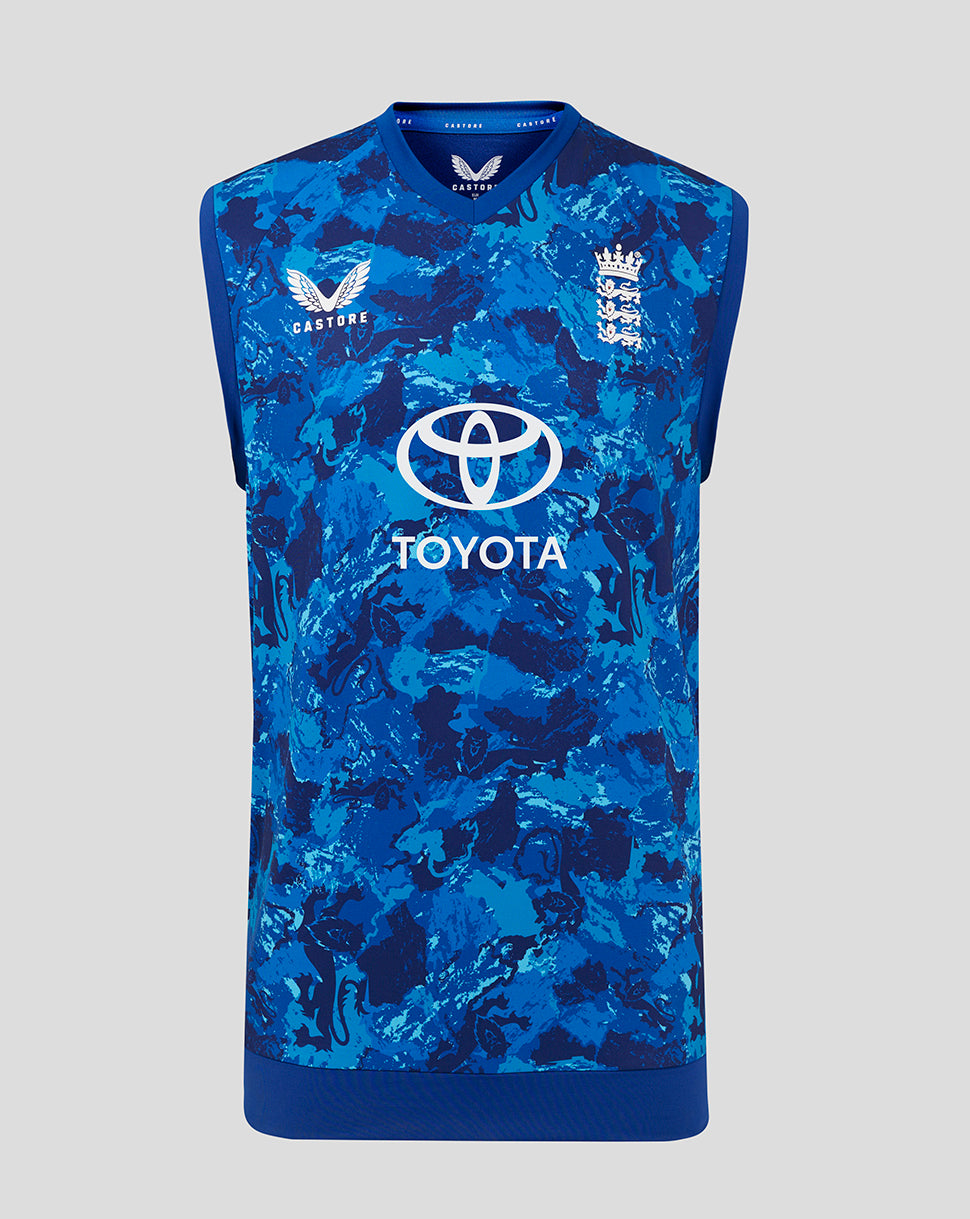 England Cricket Odi Men's Sleeveless Vest 25/26 – Castore