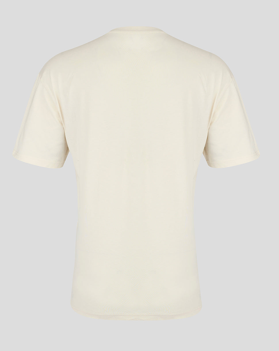 Rangers FC Men's Ibrox 125 Heritage T-Shirt Beige - 24/25 - Beige