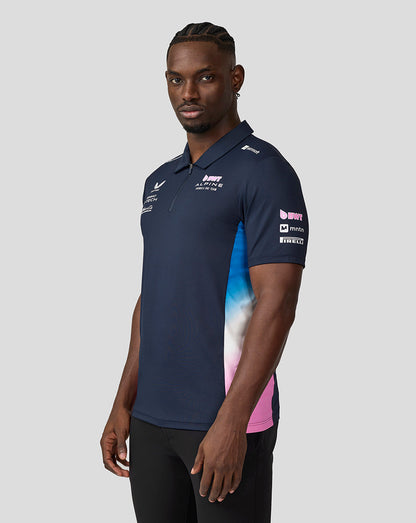 Bwt Alpine Formula One Team Official Men’s Polo Shirt - Navy