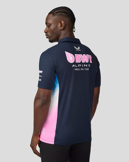 Bwt Alpine Formula One Team Official Men’s Polo Shirt - Navy