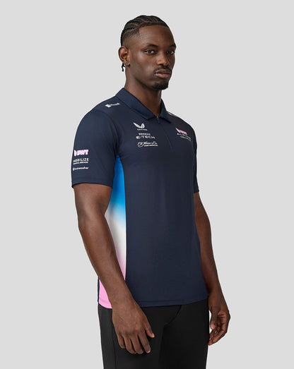 Bwt Alpine Formula One Team Official Men’s Polo Shirt - Navy