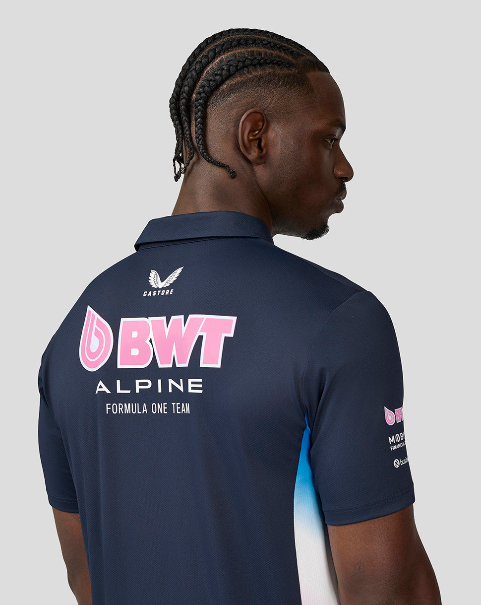 Bwt Alpine Formula One Team Official Men’s Polo Shirt - Navy