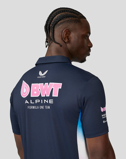 Bwt Alpine Formula One Team Official Men’s Polo Shirt - Navy