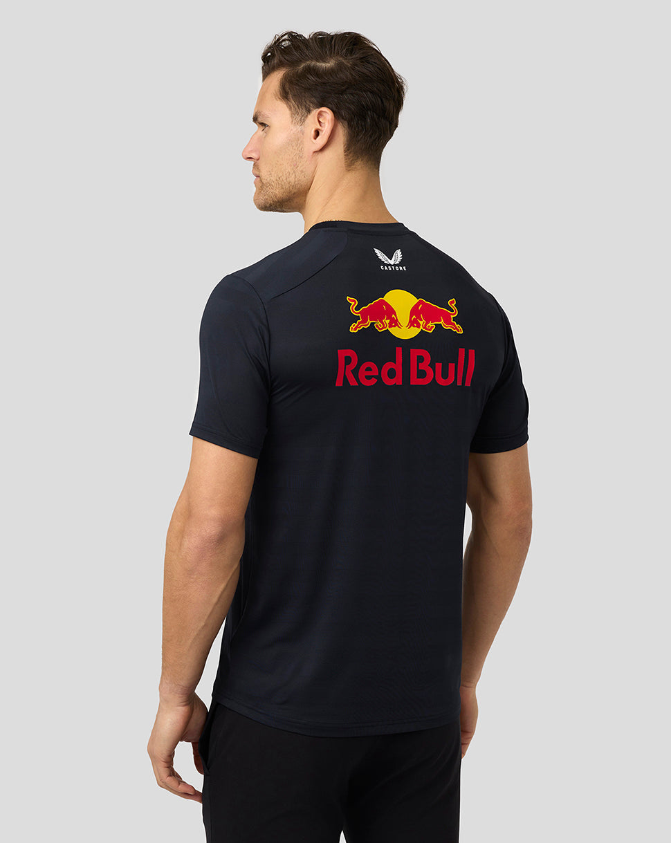 Oracle Red Bull Racing Mens Teamline Max Verstappen Set Up T-Shirt - Night Sky - Night Sky