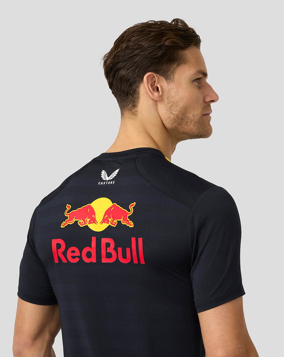 Oracle Red Bull Racing Mens Teamline Max Verstappen Set Up T-Shirt - Night Sky - Night Sky