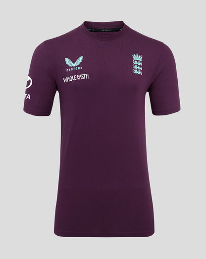England Cricket Men's 25/26 Cotton Training T-Shirt
