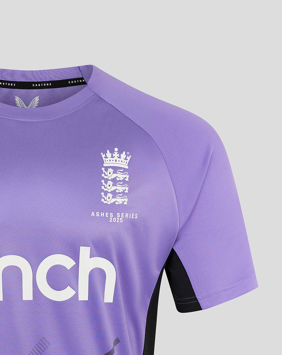 England Cricket Women's Ashes Training Short Sleeve Shirt