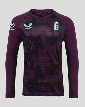 England Cricket Training Men's Long Sleeve Tee 25/26