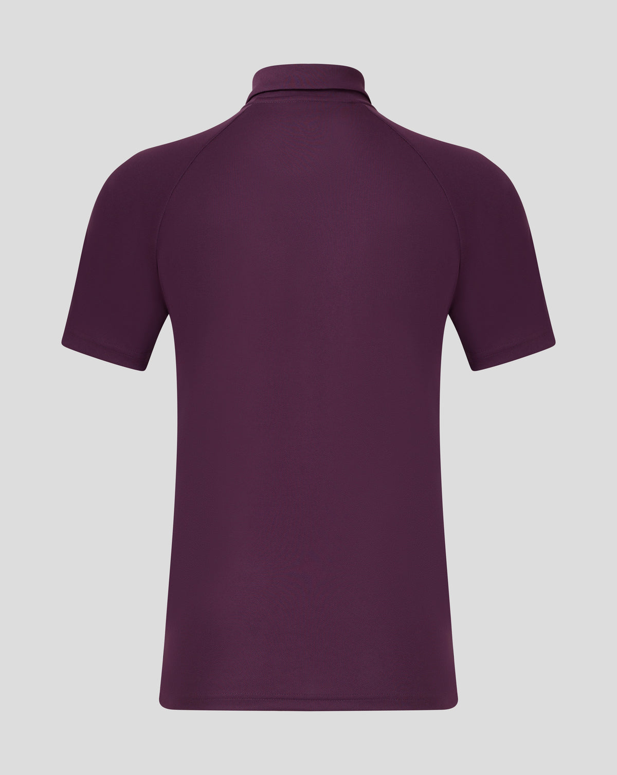 England Cricket Men's 25/26 Presentation Polo - Blackberry Wine/Caviar