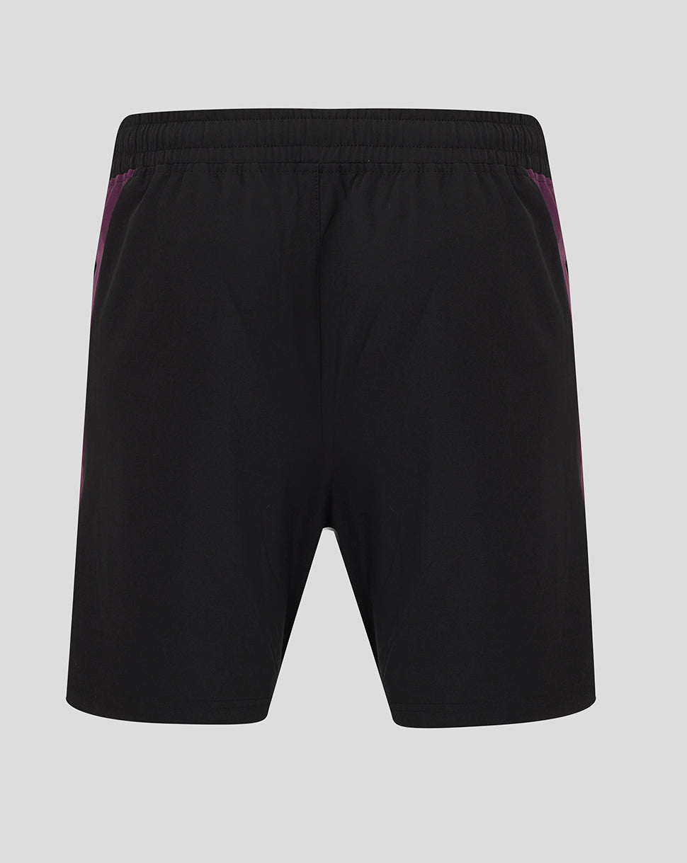 England Cricket Training Men's Shorts 25/26 - Caviar/Blackberry Wine