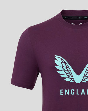 Men's England Cricket 25/26 Lock Up Logo Tee