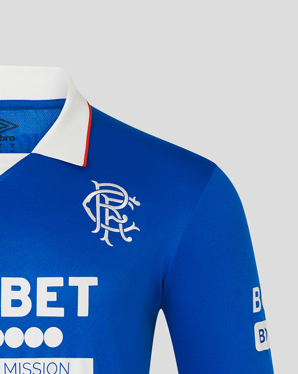 Rangers Men's 25/26 Home Long Sleeve Shirt - Lapis Blue