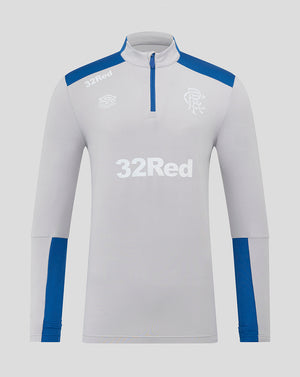 Rangers Men's 25/26 Players Training 1/4 Zip - Microchip