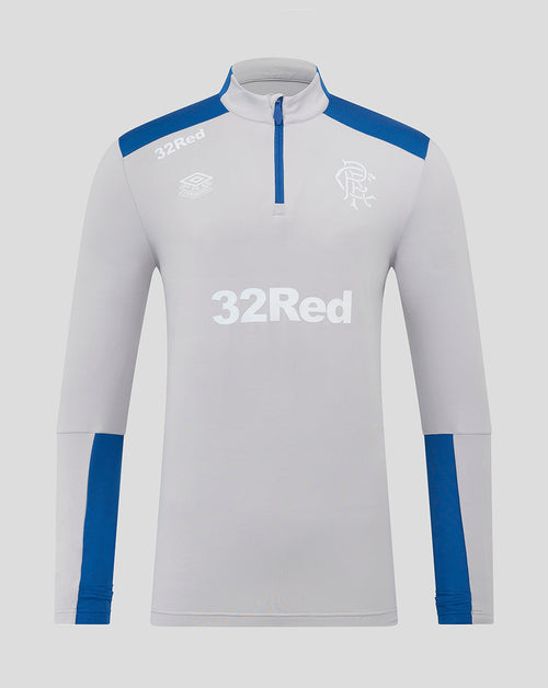 Rangers Men's 25/26 Players Training 1/4 Zip - Microchip