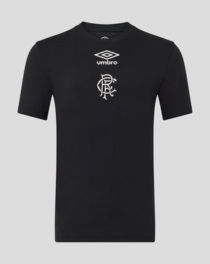 Rangers Men's 25/26 Presentation Logo Tee - Caviar
