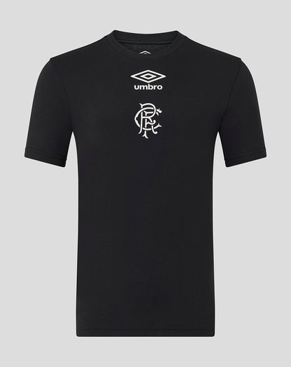 Rangers Junior's 25/26 Presentation Logo Tee - Caviar