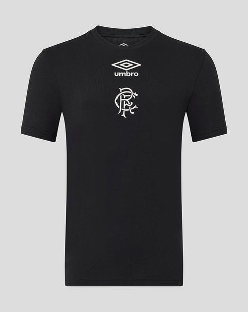 Rangers Junior's 25/26 Presentation Logo Tee - Caviar