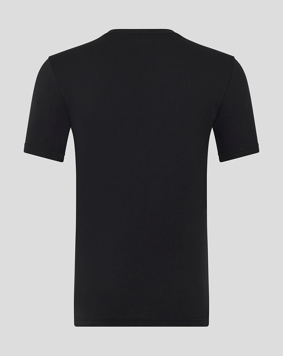 Rangers Men's 25/26 Presentation Logo Tee - Caviar