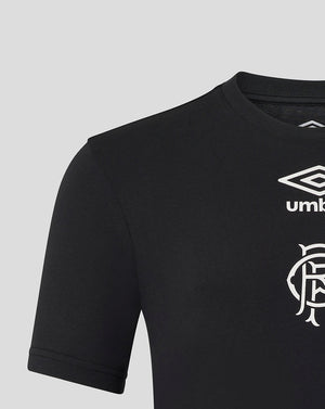 Rangers Junior's 25/26 Presentation Logo Tee - Caviar