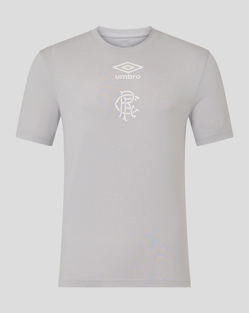 Rangers Men's 25/26 Presentation Logo Tee - Microchip - Micro Chip