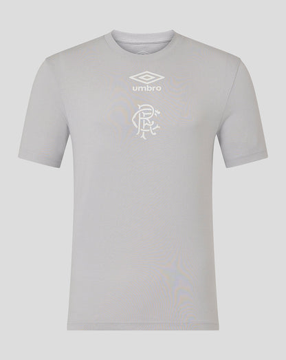 Rangers Men's 25/26 Presentation Logo Tee - Microchip