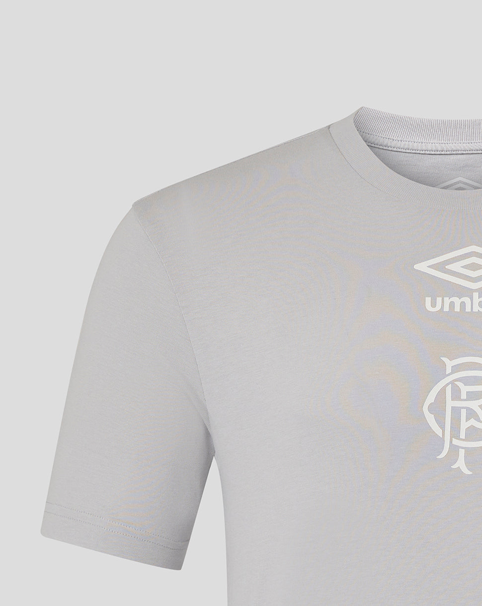 Rangers Men's 25/26 Presentation Logo Tee - Microchip - Micro Chip