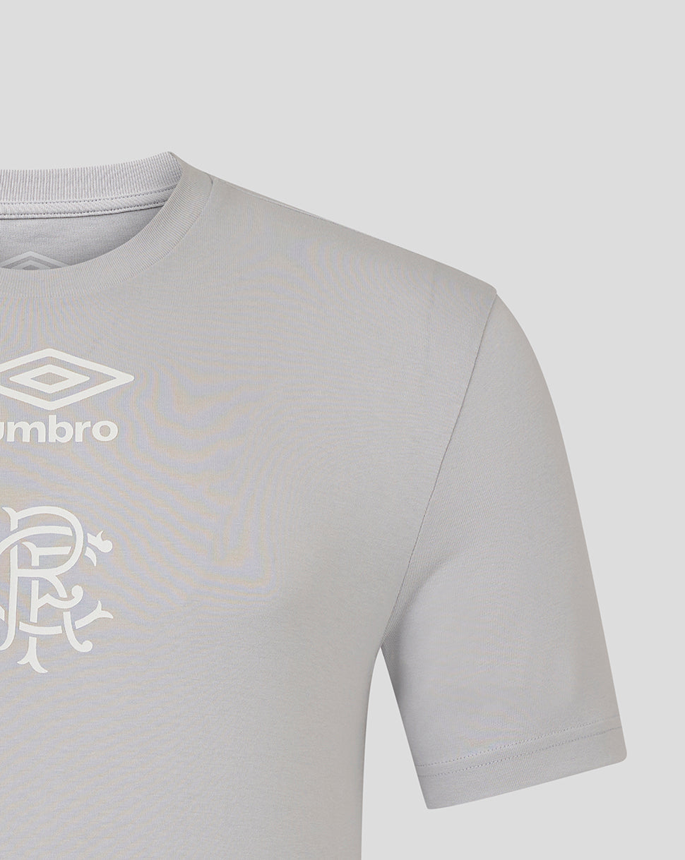 Rangers Men's 25/26 Presentation Logo Tee - Microchip - Micro Chip