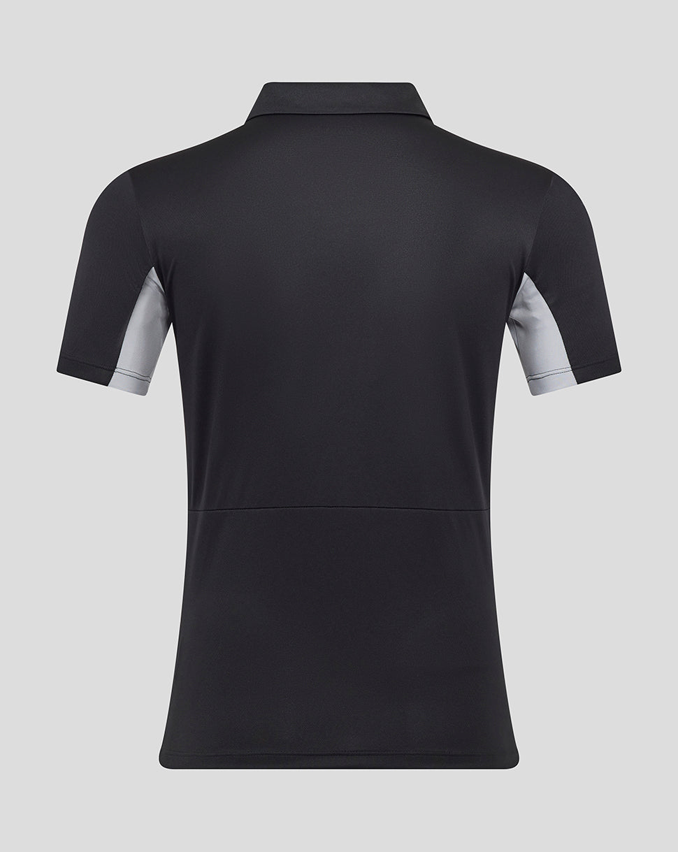 Rangers Men's 25/26 Presentation Polo - Caviar - Caviar/Micro Chip