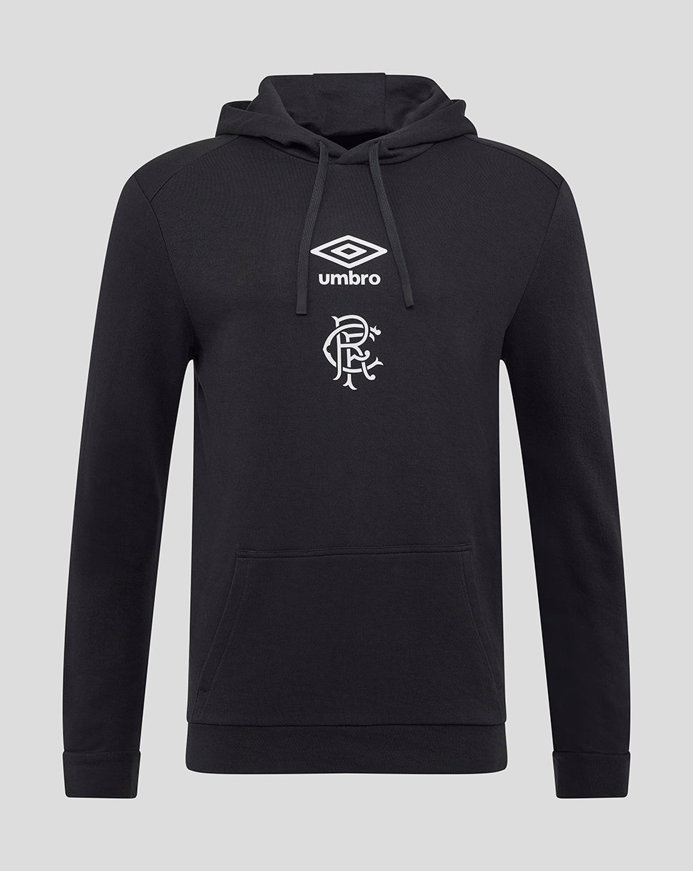 Rangers Men's 25/26 Presentation Logo Hoodie - Caviar