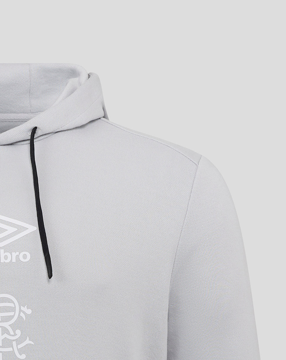 Rangers Men's 25/26 Presentation Logo Hoodie - Microchip - Micro Chip
