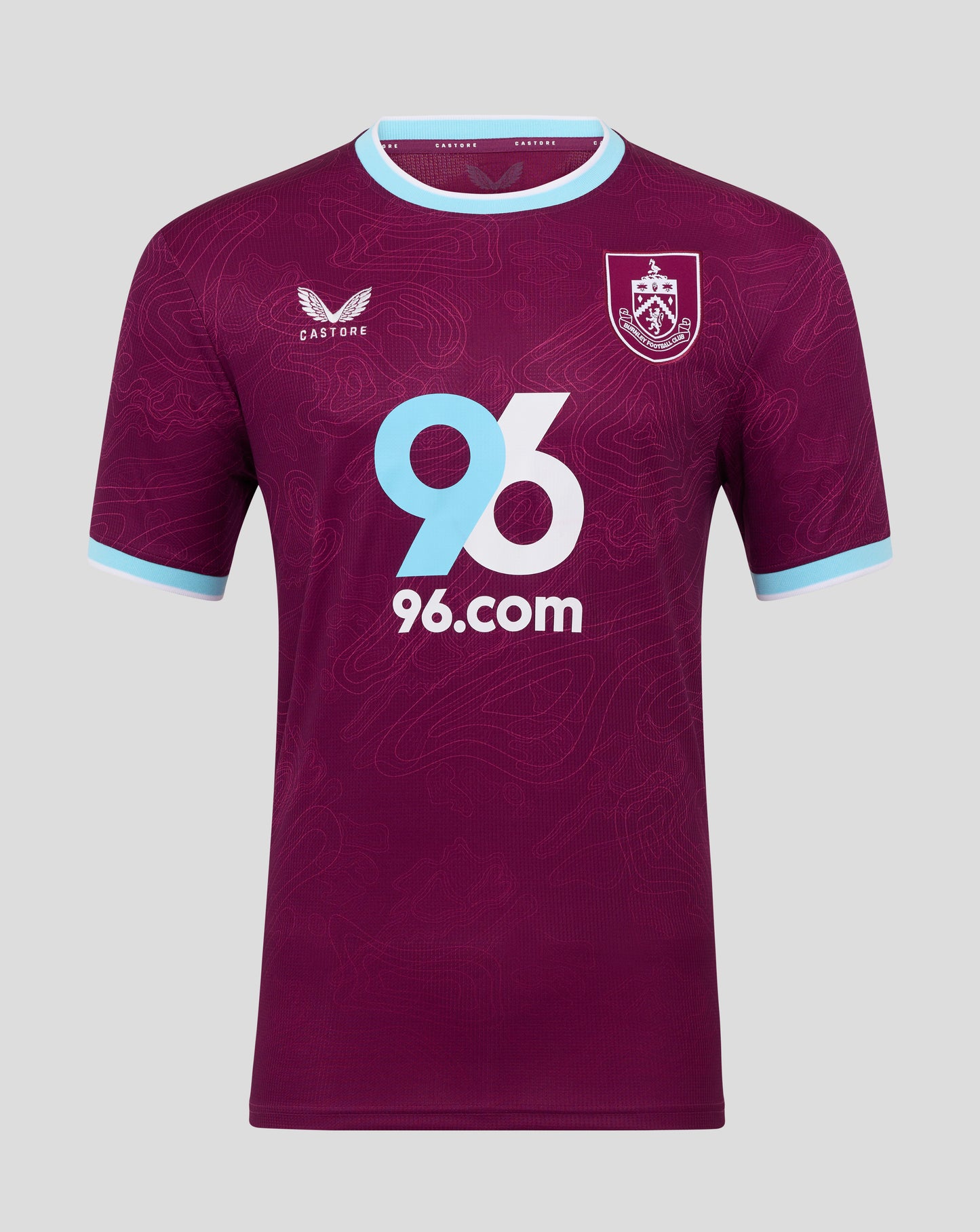 Burnley FC Men's 25/26 Home Short Sleeve Shirt
