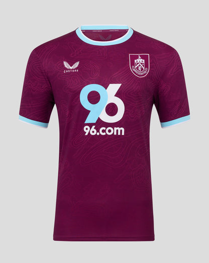 Burnley FC Men's 25/26 Home Short Sleeve Shirt